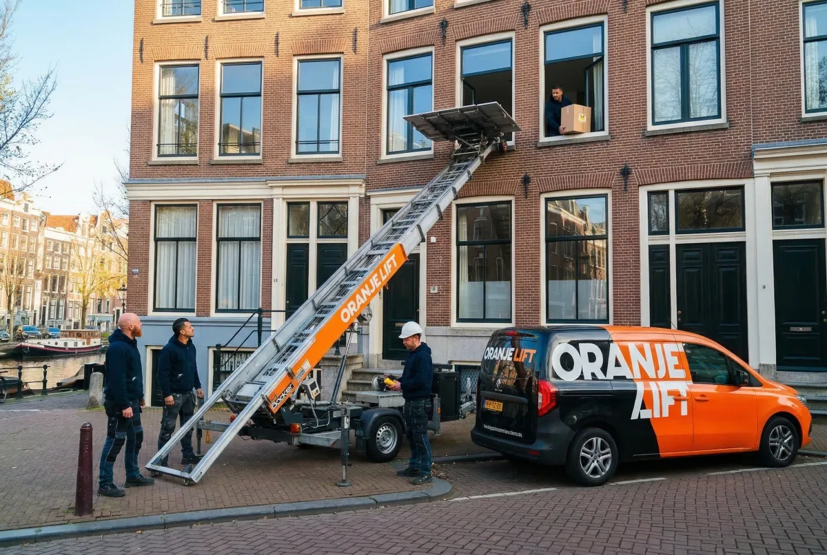 Compacte aanhangerlift